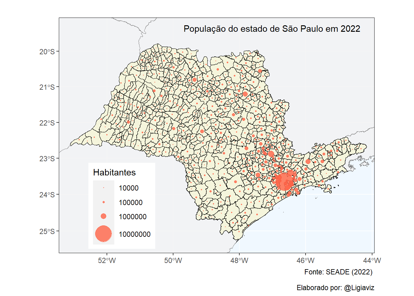 Outros detalhes do mapa