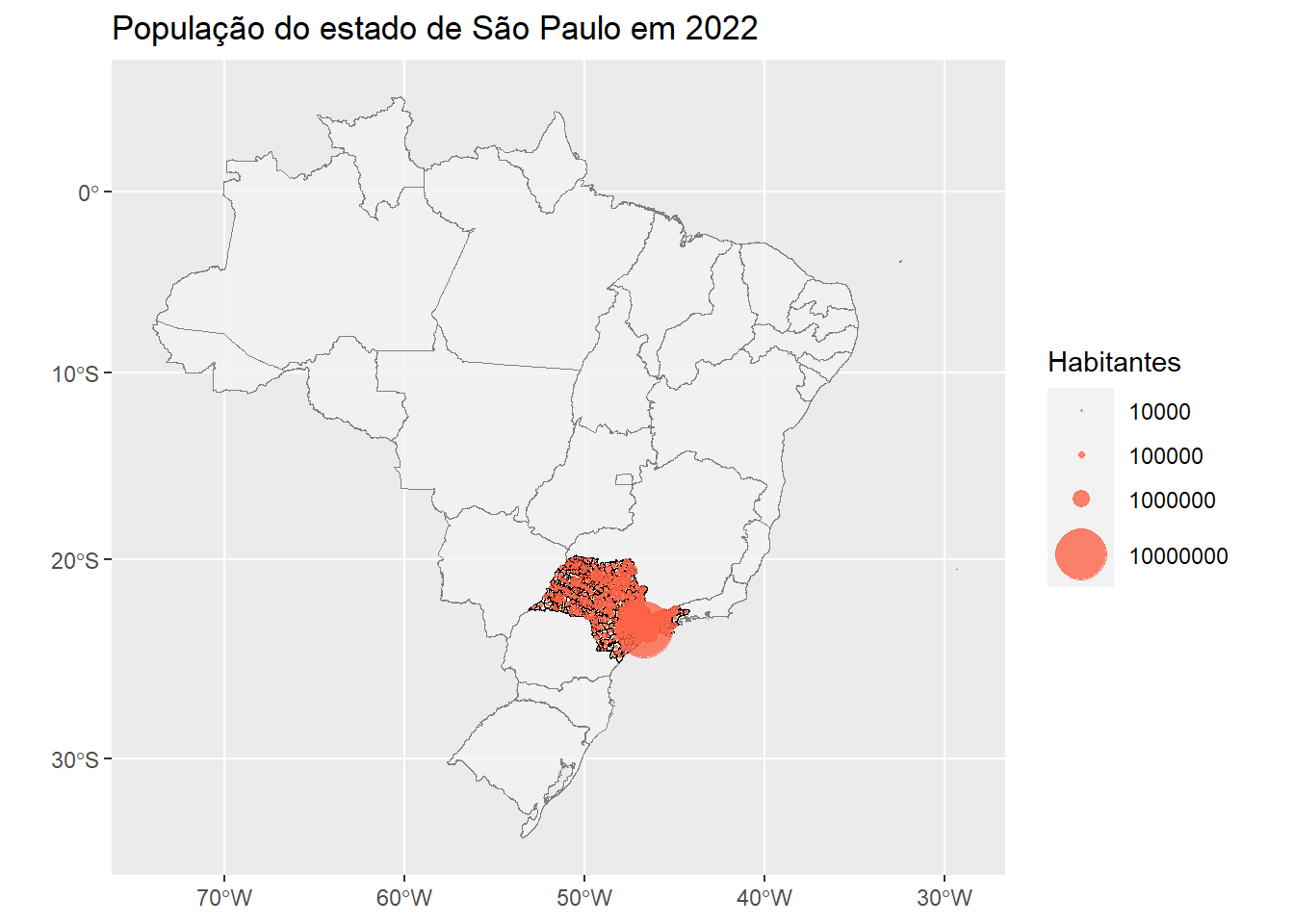 Título do mapa